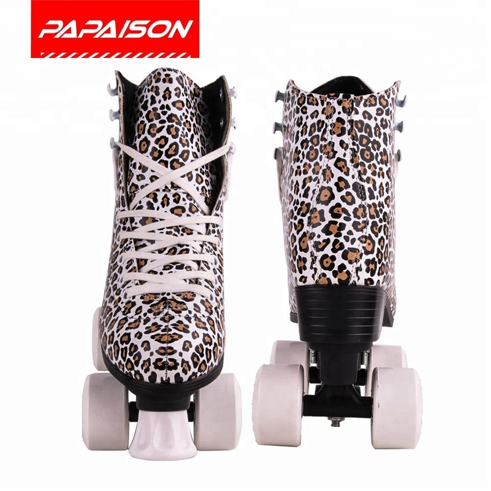 Cheap price four wheels Quad roller skates shoes rodas patins soy luna type for children