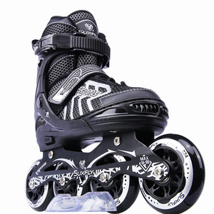 3 or 4 big wheels outdoor sports inline roller skates RTS OEM ODM adults slalom inline skates