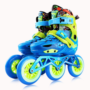 Adjustable wholesale inline speed skate slalom skate roller inline for kids and adults big wheels