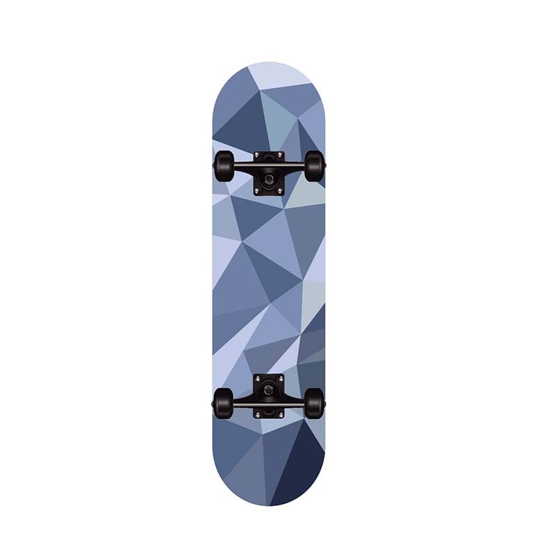 wholesale 7-layers maple wood outdoor  SkateBoard 31 inch complete double rocker skateboard