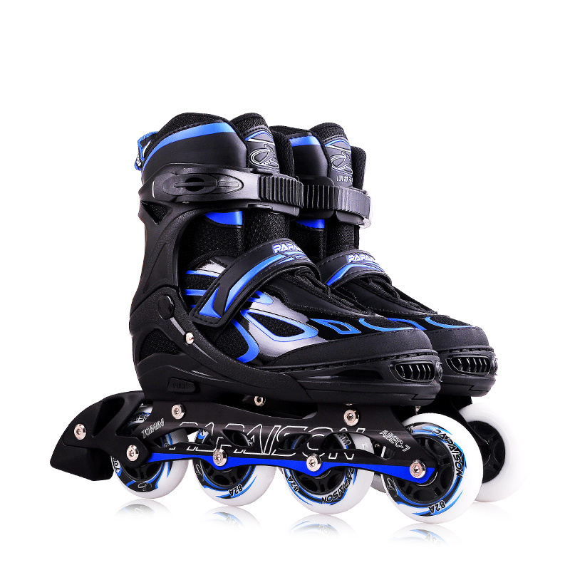 Most popular light-up wheels adjustable 4 size detachable inline skates for Kids children men women