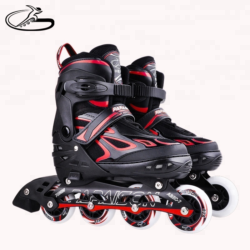 Most popular light-up wheels adjustable 4 size detachable inline skates for Kids children men women