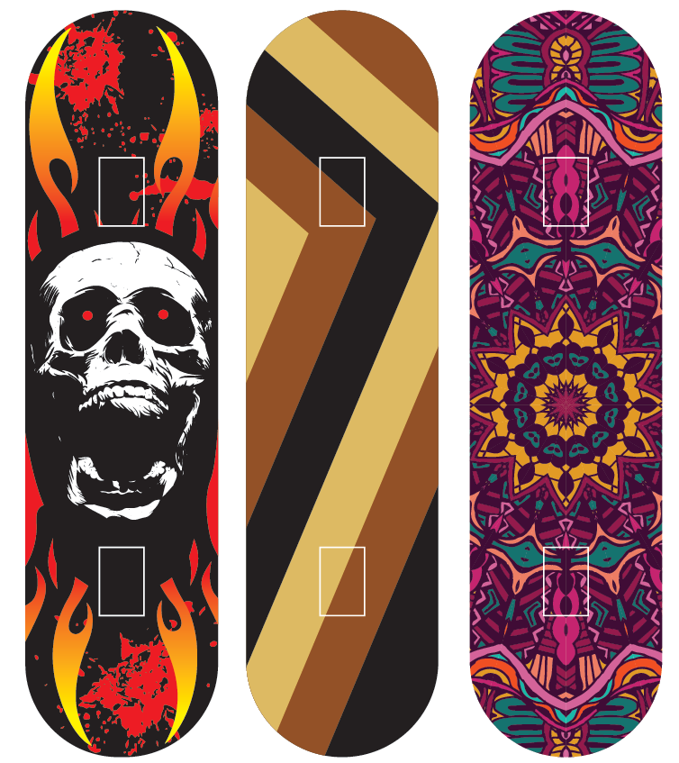 Yongkang Factory Cheap 31*8inch 7 ply custom uncut pro wooden blank maple skate board deck for skateboard