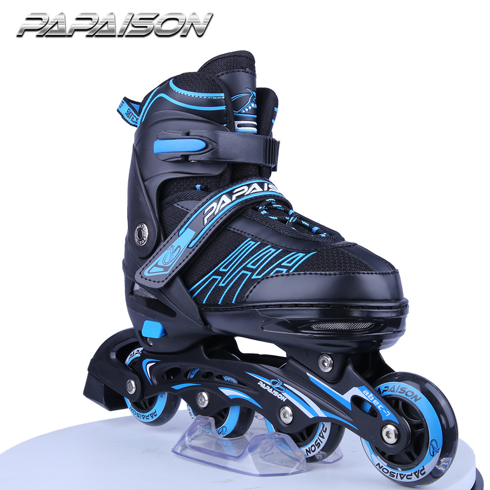 Hot sell Kids Child Skate Shoes Adult Adjustable inline skating wheels 76mm XL Size 45 Inline Skates