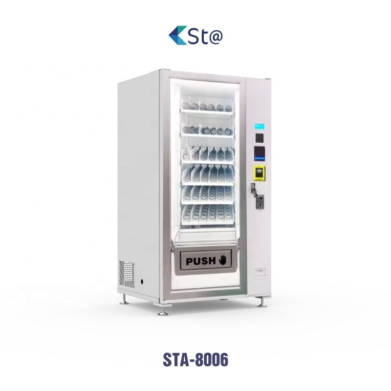 Convenient Store Vending Machines For Food And Drinks Snacks Automatic Drink Vending Machine