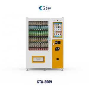 Hot Selling New Wifi Smart Self Service Snack Vending Machine Food And Drink Vending Machine Large Capacity Vending Machine