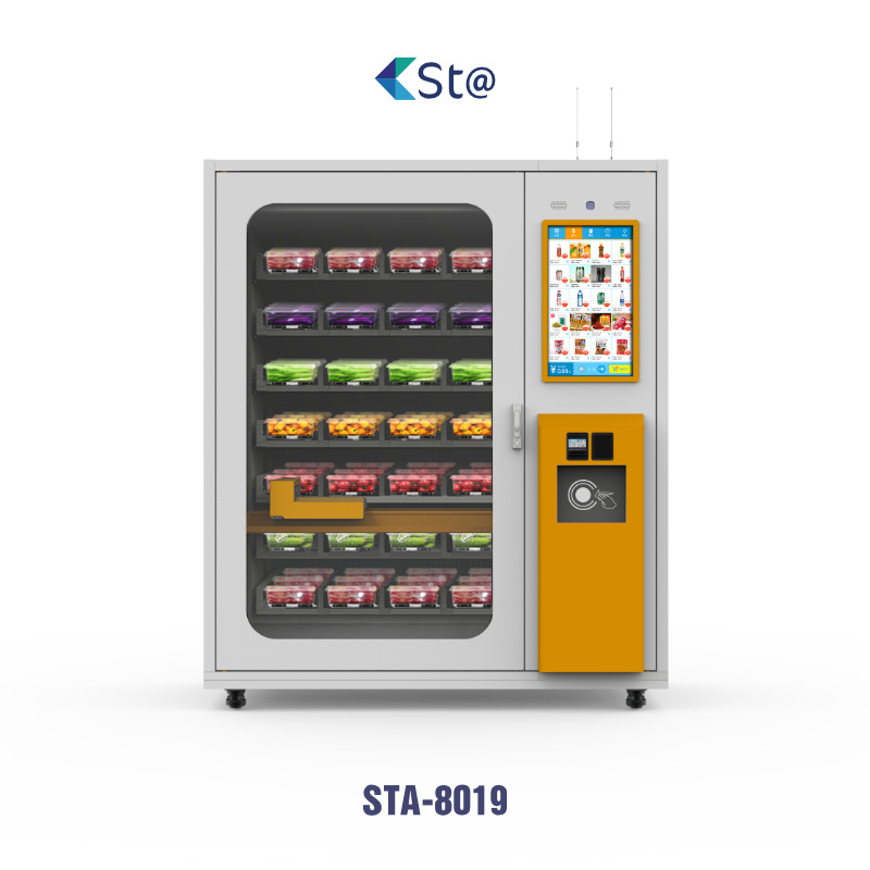 Snack Drinks Machines Custom Small Cosmetics Eyelash Automatic Lift Combo Fruit Salad Vending Machine