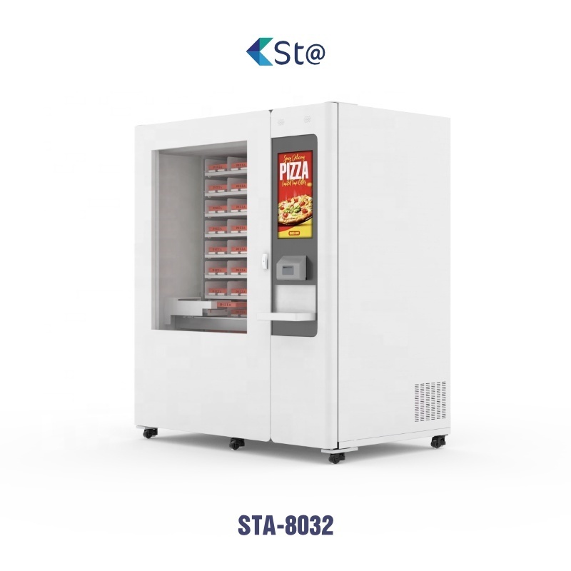 Outdoor Business Self-service Fast Food Making Machine Fully Automatic Pizza Vending Machines for sale