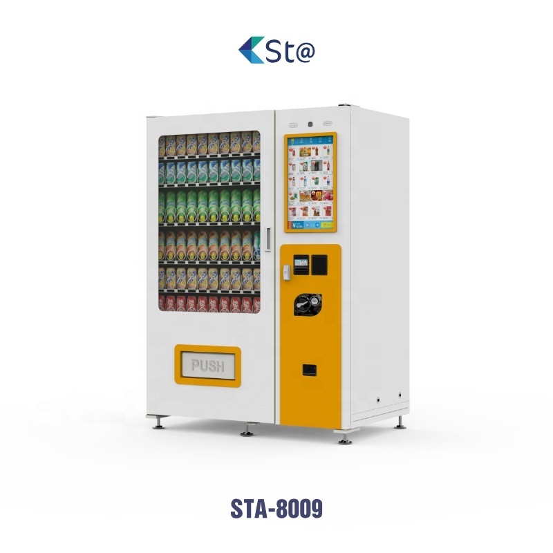 Hot Selling New Wifi Smart Self Service Snack Vending Machine Food And Drink Vending Machine Large Capacity Vending Machine