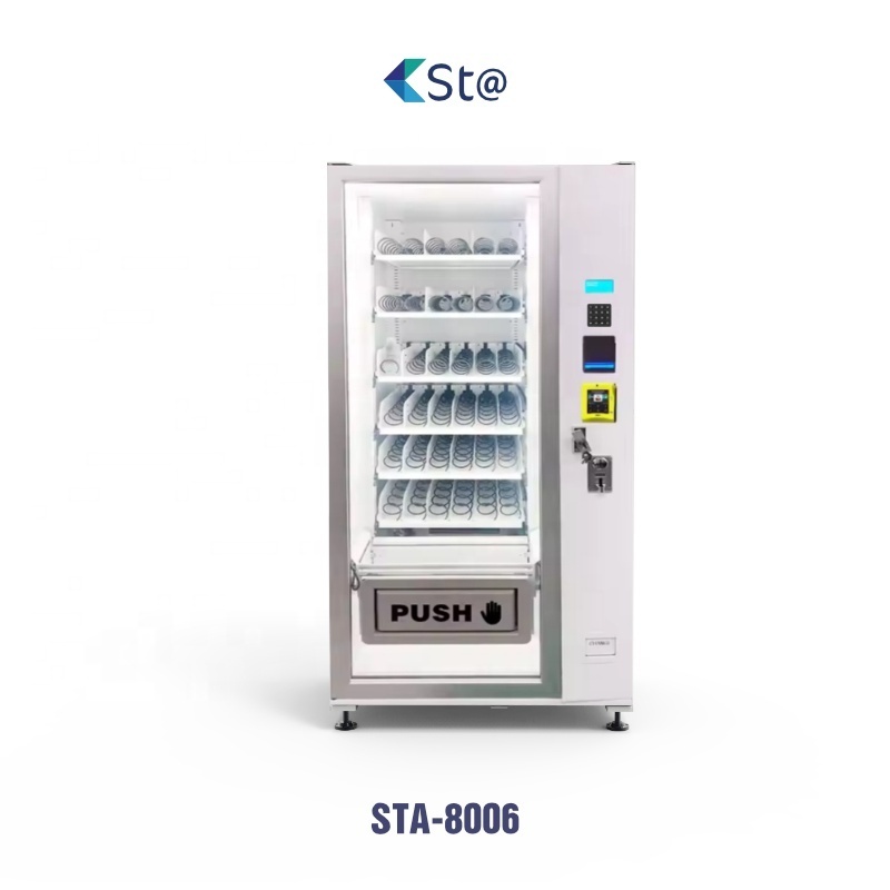 Convenient Store Vending Machines For Food And Drinks Snacks Automatic Drink Vending Machine