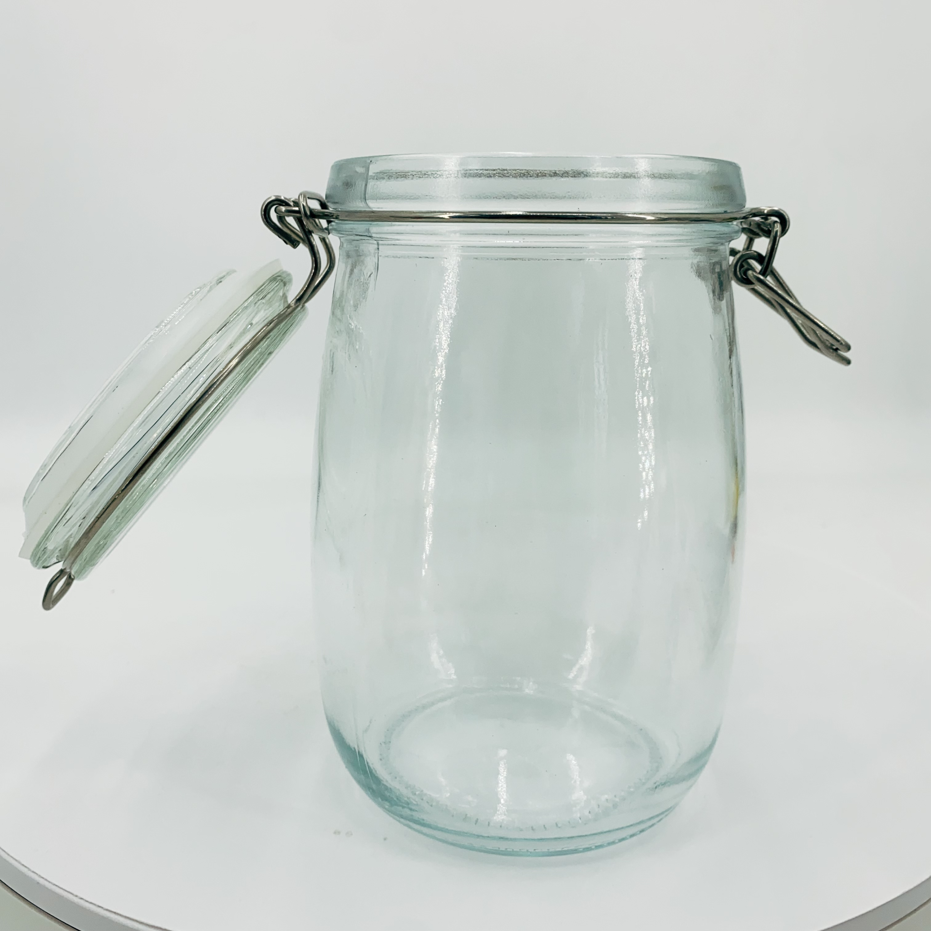 Wholesale Glass Jars Bottles Swing Top Glass Storage Jar Clip Top Glass Pickled Food Jar