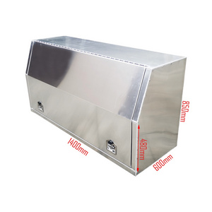 Wholesale factory price Aluminum Underbody Storage Tool Box with Lock For Pickup Truck Trailer