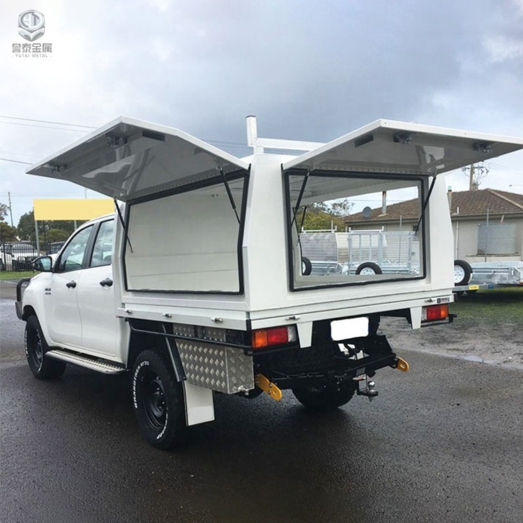 Custom Aluminum Ute Canopy 4x4 truck toolbox