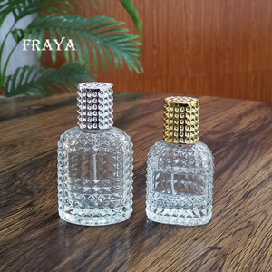 30ml 50ml Empty Pineapple Atomizer Refillable Bottles Portable Perfume Glass Spray Bottle