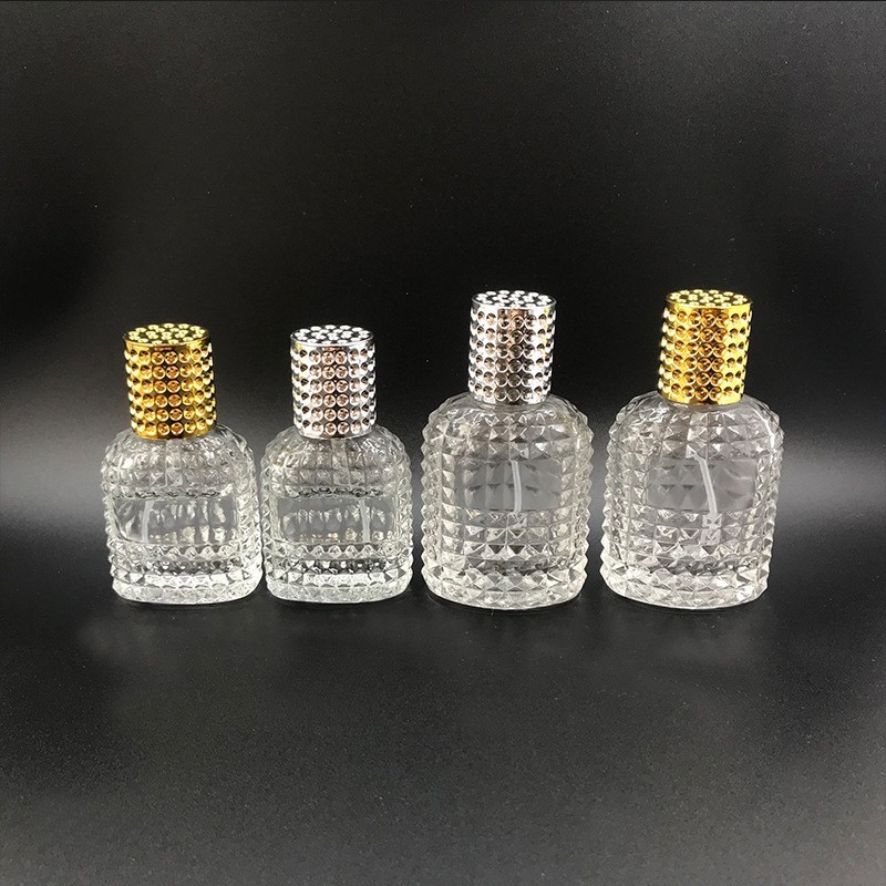 30ml 50ml Empty Pineapple Atomizer Refillable Bottles Portable Perfume Glass Spray Bottle