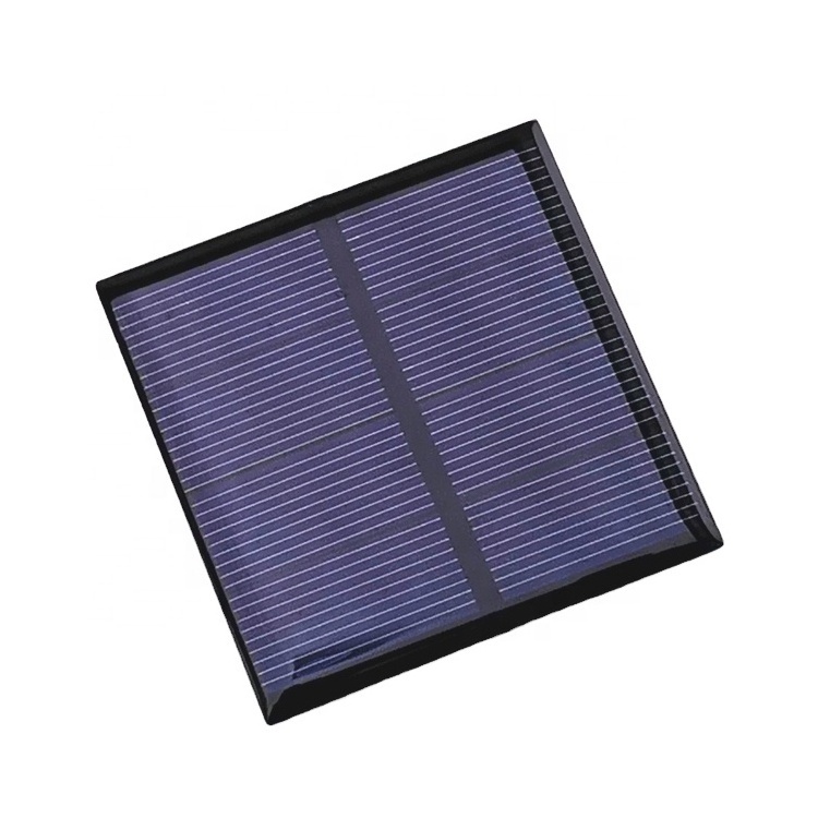 ZW-6565-2V Lightweight Silicon Solar Panel Module 400mA Poly 0.8W Mini Epoxy Resin Solar Panel 2V Mini Solar Panels Charger