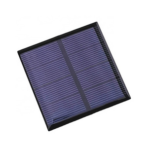 ZW-6565-2V Lightweight Silicon Solar Panel Module 400mA Poly 0.8W Mini Epoxy Resin Solar Panel 2V Mini Solar Panels Charger