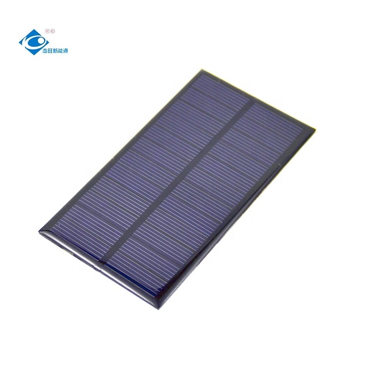 6V RV Camping Solar Panel Blanket 1W Customized Epoxy Solar Panel ZW-11060-6V Portable Solar Panel Charger