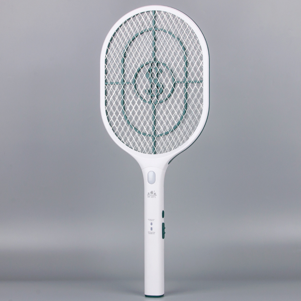 (Factory)customized rechargeable electric fly bug insect  killer lamp zappers bat foldable UV light 2in1 mosquito swatter racket