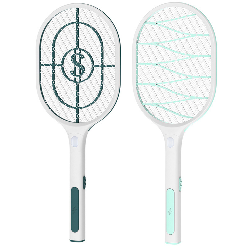 Custom Mosquito Killer Rackets Bats Bug Rechargeable Plug Racket Bat Uv Led Kill Fly Swatter Electric Zapper