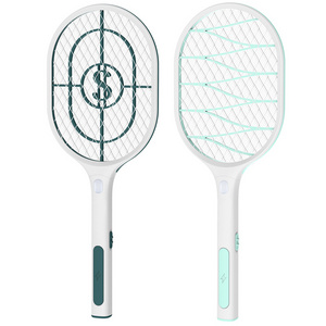 Custom Mosquito Killer Rackets Bats Bug Rechargeable Plug Racket Bat Uv Led Kill Fly Swatter Electric Zapper