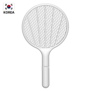 (Factory)KC KOREA Certification AA battery rechargeable electric fly bug killer mosquito swatter zapper bat for mosquito racket