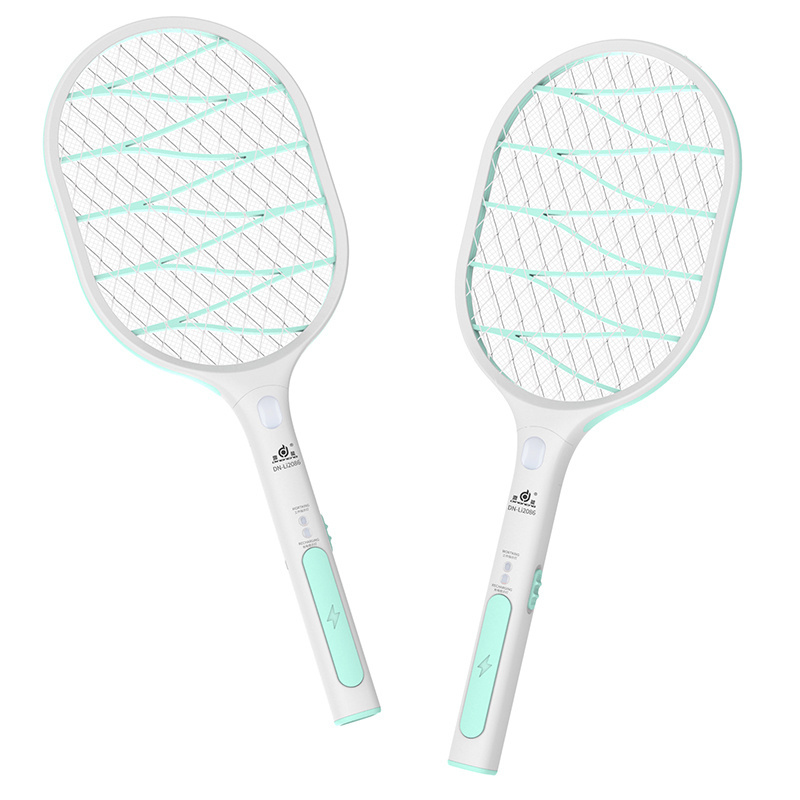 (Factory)customized rechargeable electric fly bug insect killer lamp zappers bat foldable UV light 2in1 mosquito swatter racket