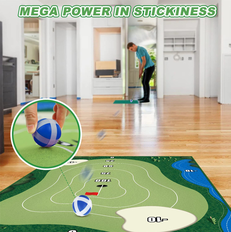 Golf driving range golf hitting mat indoor outdoor swing training anti-slip impact practice golf hitting mat