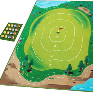 Golf driving range golf hitting mat indoor outdoor swing training anti-slip impact practice golf hitting mat