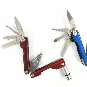 Multitool Pocket Knife Set with Led Flashlight Mini Multi Tool Knife Kits