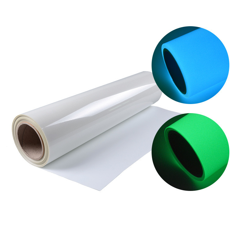 Eco Solvent Adhesive Stretch Sublimation Printable Inkjet Dark Black Iron On HTV Print Cut Roll Heat Transfer Vinyl