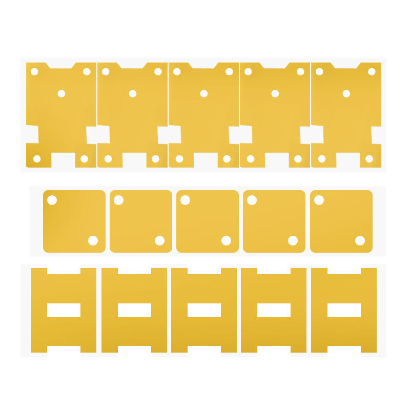 Custom Kaptons Tape Precut Heat Resistant High Temperature Kaptons Die Cut Polyimide PI Tape With Silicone Adhesive