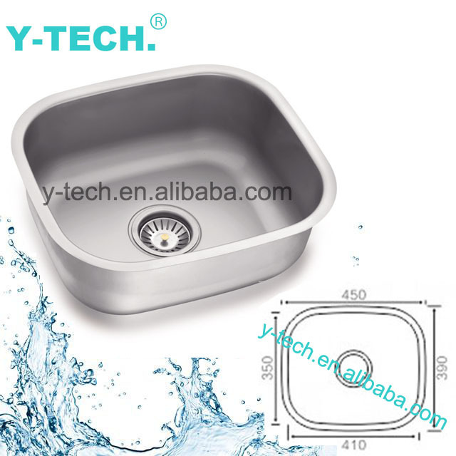 YK-4539 Small Stainless Steel Sink Kitchen Sink 304 Stainless Steel Kitchen Sink Accessories