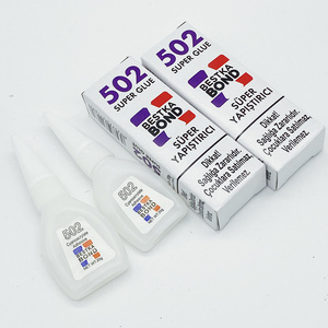 Custom Made Wood Plastic Ceramics Rubber Metal Instant Super Glue 3G 5G 8G Cyanoacrylate Super Glue Adhesive