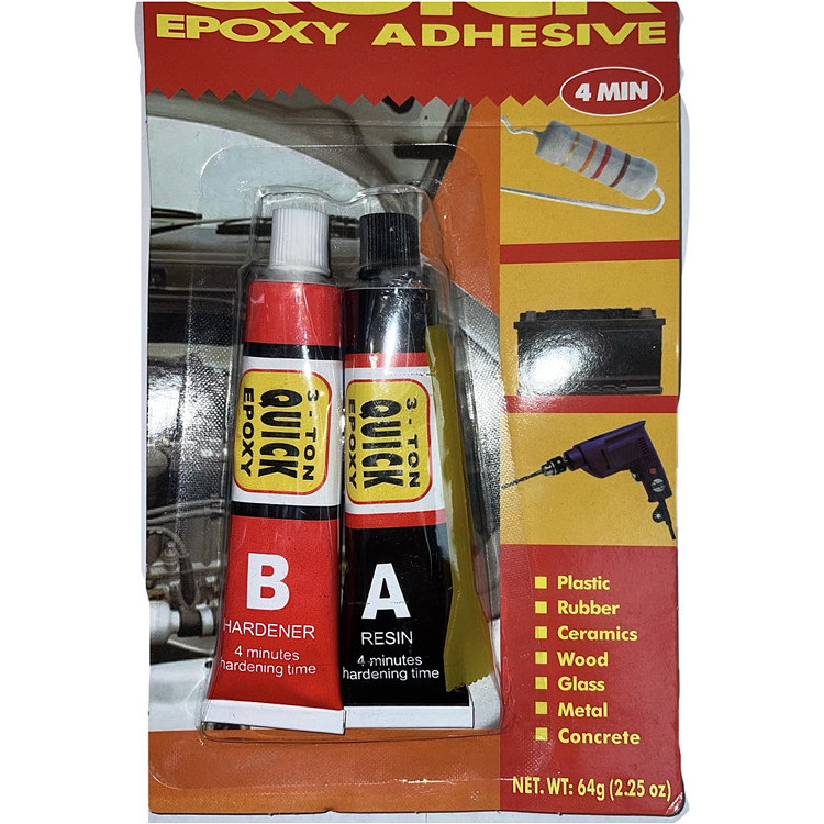 AB Glue Fast Curing Adhesive Epoxy Resin Liquid Gum AB Glue For Metal Wood Glass Plastic Part Sealing DIY Tool