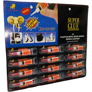 oem aluminum tube Super Glue 3G Cyanoacrylate Super Glue Adhesive For Wood Plastic Ceramics Rubber Metal