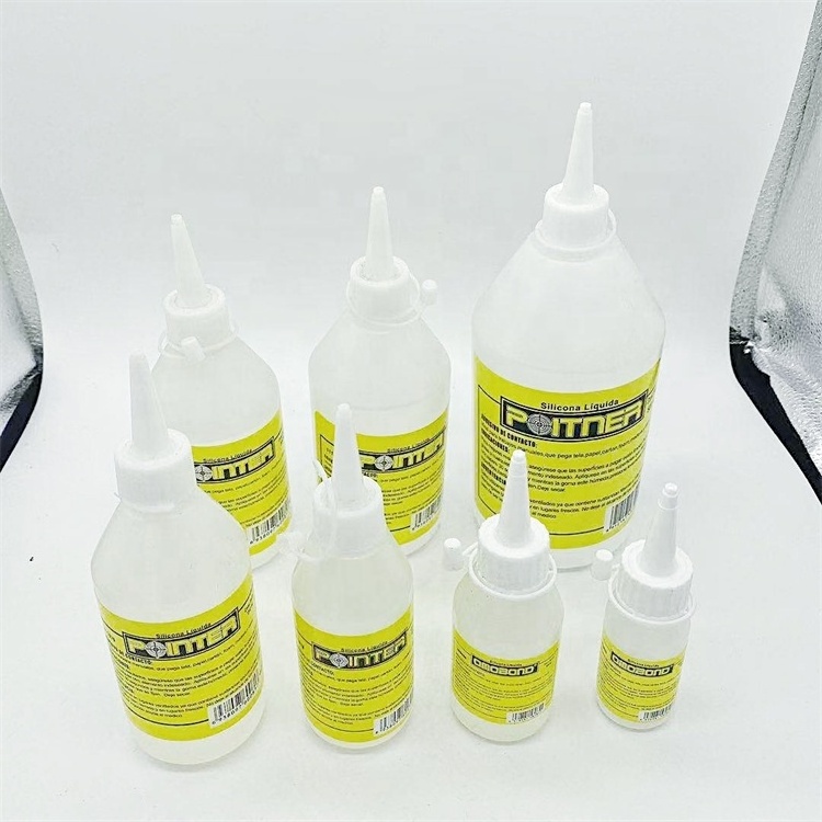 Manufacturer super handmade Acrylic Curing Nail Glue Ultraviolet Glass Adhesive Glue 100Ml Alcohol Glue For Non-Woven Fabric