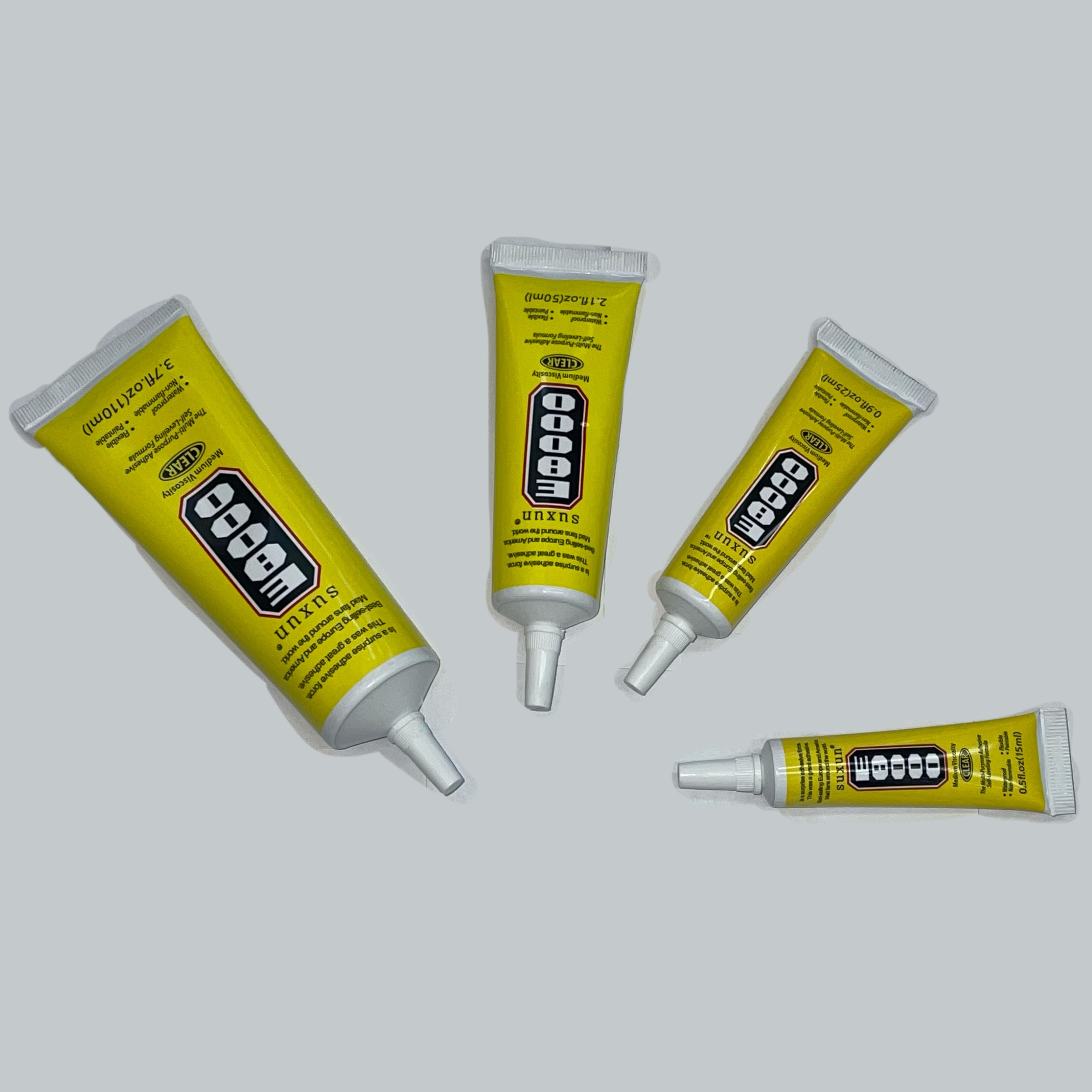 E8000 Glue 25ml Epoxy Adhesive Woodworking Glue for Footwear & Leather and Mobile phone screen repair