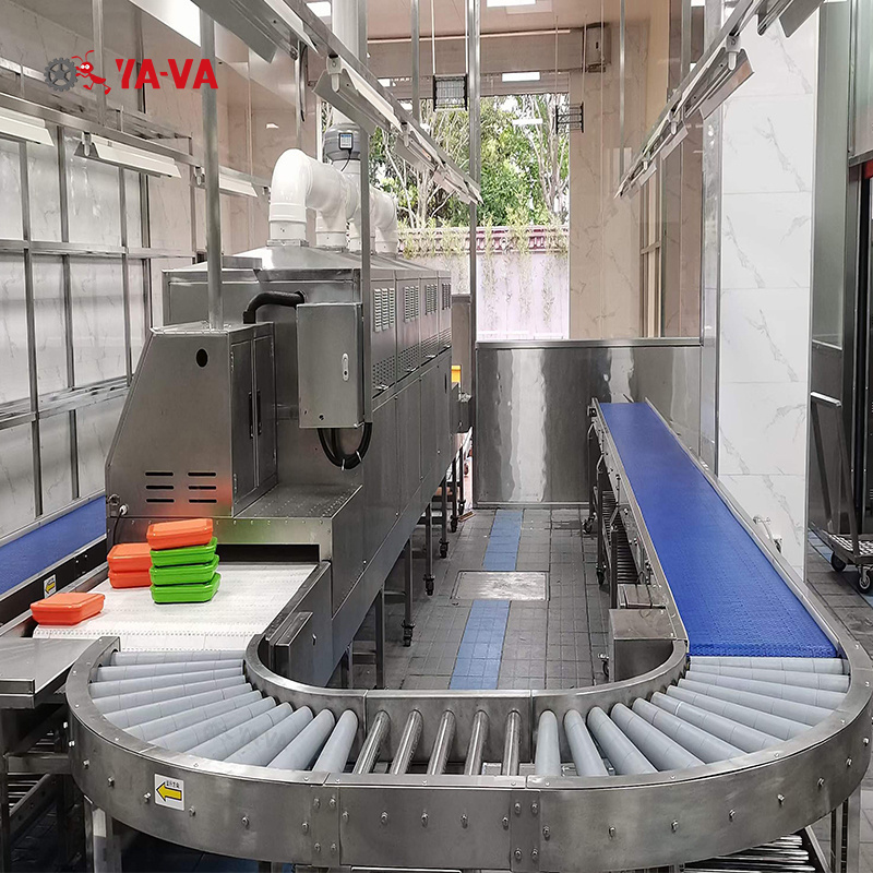 YA-VA Made In China manufacturer logistics package used power Driven roller conveyor systems