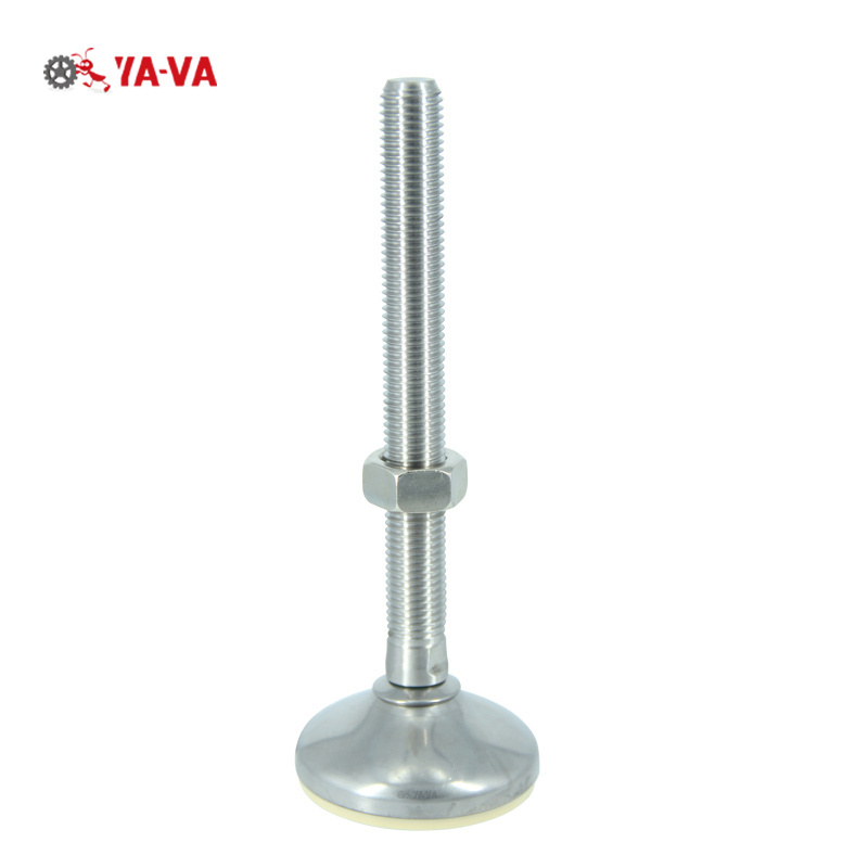 Stainless Steel Fully Sealed Universal Adjustable Feet, Shanghai YA-VA Adjustable / articulated foot for conveyor