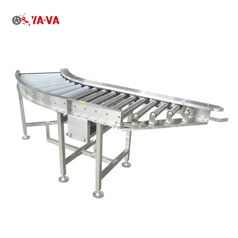 YA-VA Made In China manufacturer logistics package used power Driven roller conveyor systems