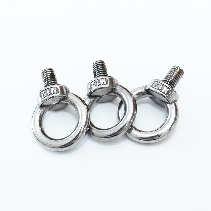 Stainless Steel 304 Forged Lifting Eye Bolt Steel Eye Bolt