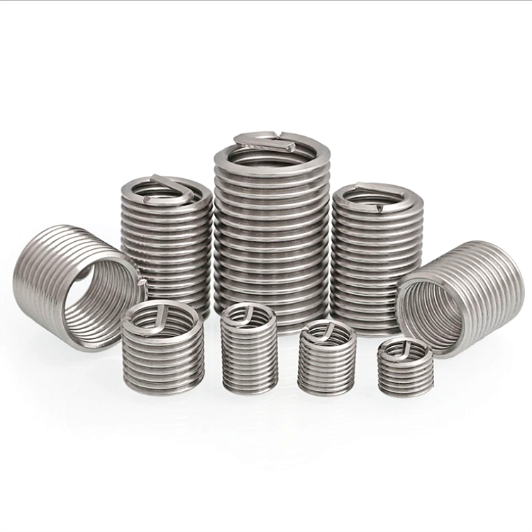 Stainless Steel 304 Coiled Wire Helical Screw Threaded Insert For Helical Repair