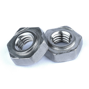 Stainless Steel weld nut M2 M3 M4 M5 M6 M8  spot  hex lock welding nut  connecting screw nuts for furniture