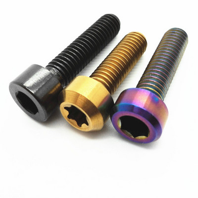 Torx 8 bolt M3 M5 M6 motorcycle color umbrella head titanium screw