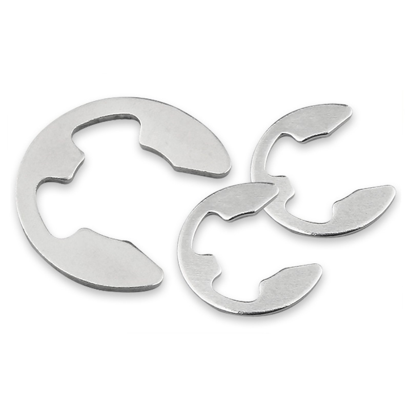 E Clips Stainless Steel Gb896 External E Clips Washer Circlips Sack Retaining Snap Ring Split Washers For Shaft Fastener