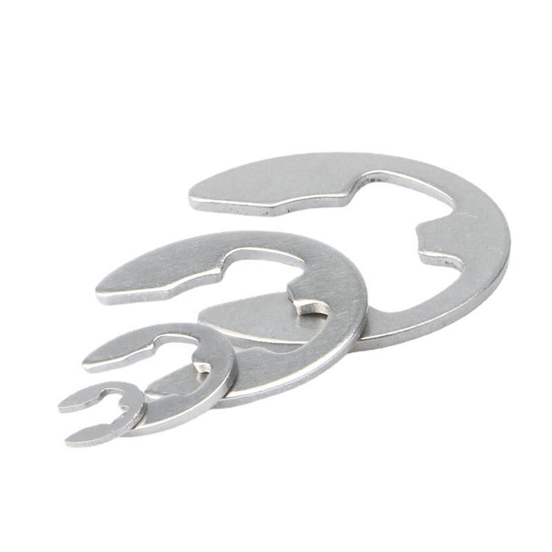 E Clips Stainless Steel Gb896 External E Clips Washer Circlips Sack Retaining Snap Ring Split Washers For Shaft Fastener