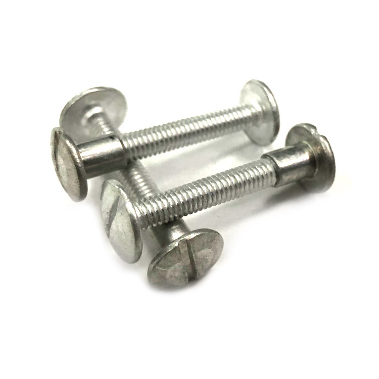 Best Price M2M4M5M6M8 Slotted Through-Holes Chicago Screw Sexy Bolt for Holster SS304 316 Steel Brass Female To Male Screw