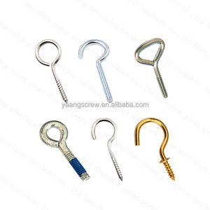 Eye Screw 304 Stainless Steel Marine Lifting Eye Screws Ring Loop Hole For Cable Rope Eyebolt Hook