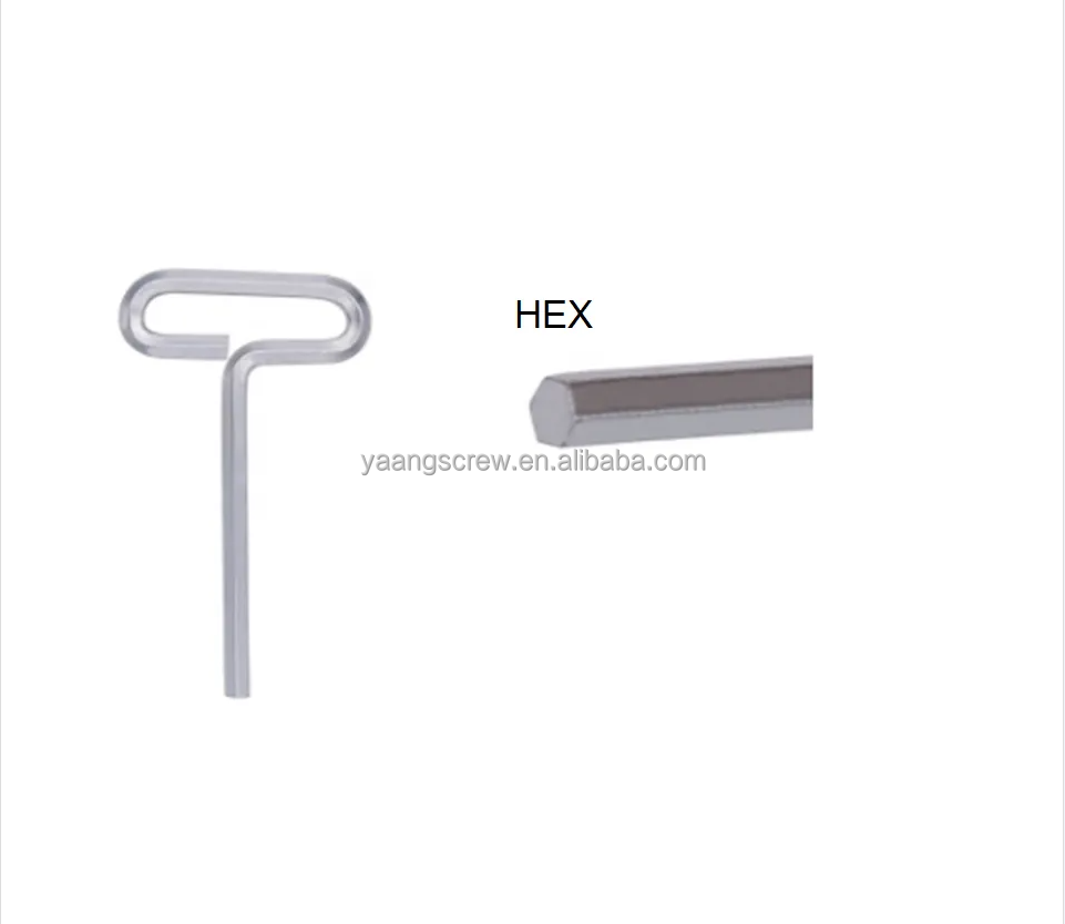 1.5mm-10mm T Handle Hex Allen Key Wrench